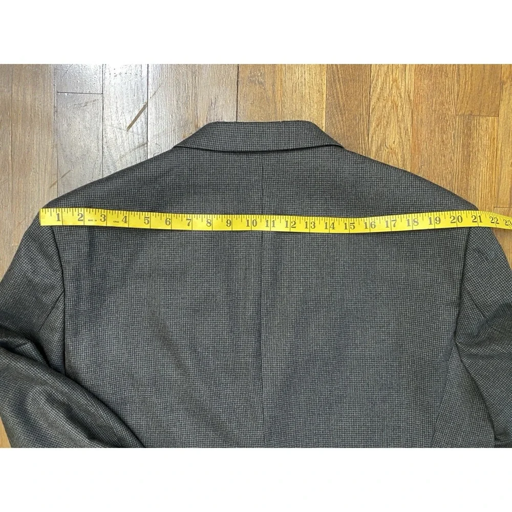 Jos‎ A Bank Men's Wool Cashmere 2 Button Brown Blazer Sportscoat 46L